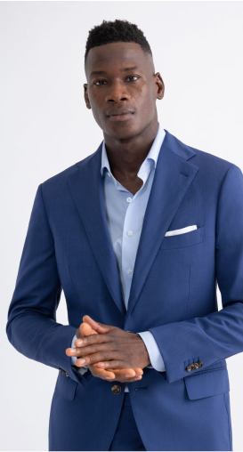 man on black suit