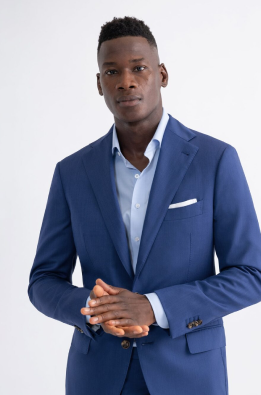 man on black suit